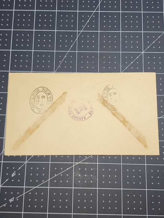 Hindenburg Letter Cover 1936 pristine condition Zeppelin