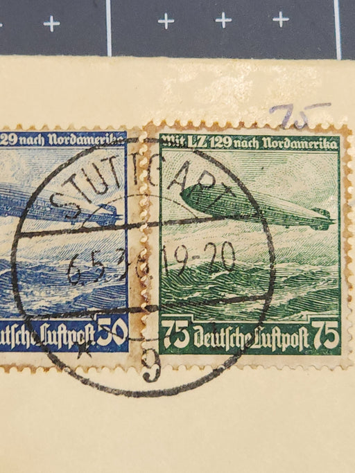 Hindenburg Letter Cover 1936 pristine condition Zeppelin