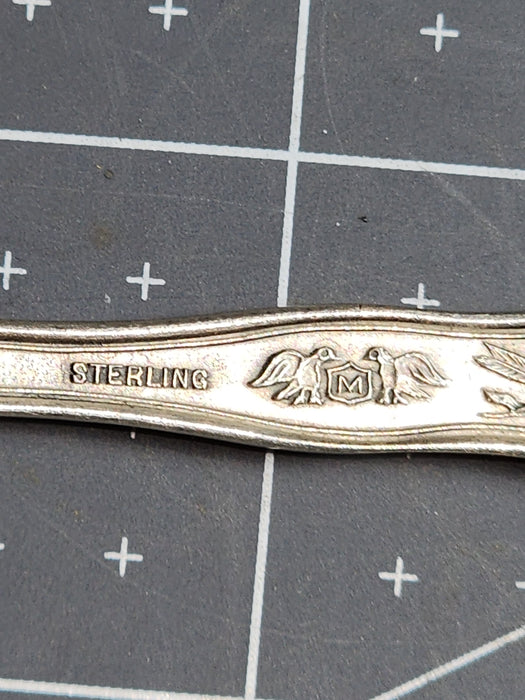 5 3/8 " Sterling silver Swastika spoon Oklahoma city