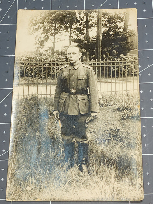 1942 Photo Postcard of German Soldier