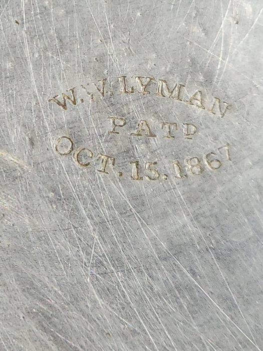 Coffee Pot W.W. Lyman  Pat. 1867 smaller stature 10 inch to final