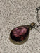 amethyst pendent set in sterling silver with 18" sterling chain imported from germany in 1980, David's Antiques and Oddities