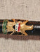 Iraqi Military college instructor swagger stick 25.5" wood wrapped stick with emblem., David's Antiques and Oddities