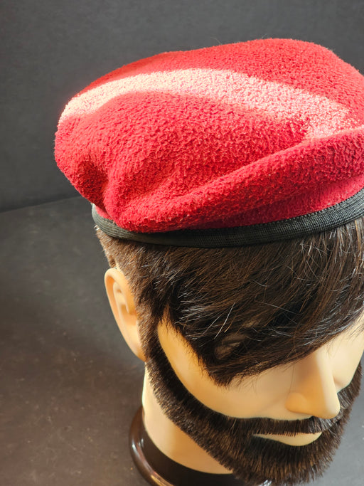 Iraqi Army, military, red Msaddi beret. Iraqi Republican Guard. Size 58, David's Antiques and Oddities