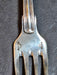 Saddam Hussein fork with iraqi eagle on handle christofle maker hallmarked 6.75 long 1.67 ounces, David's Antiques and Oddities