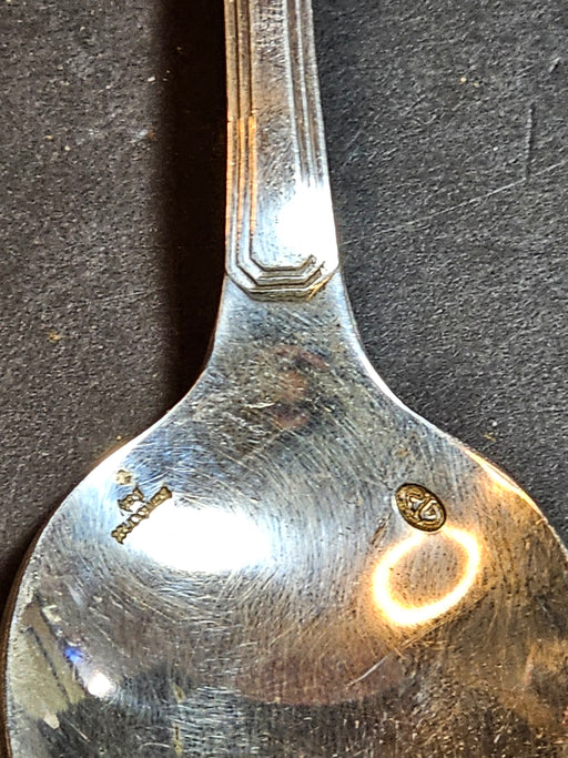 Desert Storm Iraqi Basra Palace/MI marked palace spoon GTS marked 7" 2.10 oz., David's Antiques and Oddities