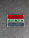 Small Iraqi flag patch 2.5 x3.5 Uniform Red,black,and green, David's Antiques and Oddities