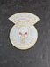 Iraqi special forces patch 3"x4' Gold black and red skull, David's Antiques and Oddities