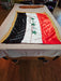 Iraqi Flag with Gold Fringe Double Sided 51”x34”, David's Antiques and Oddities