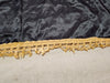 Iraqi Flag with Gold Fringe Double Sided 51”x34”, David's Antiques and Oddities