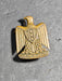 Vintage Iraqi Metal Golden Eagle Pin Badge Vintage Military Pin, Military Uniforms, David's Antiques and Oddities