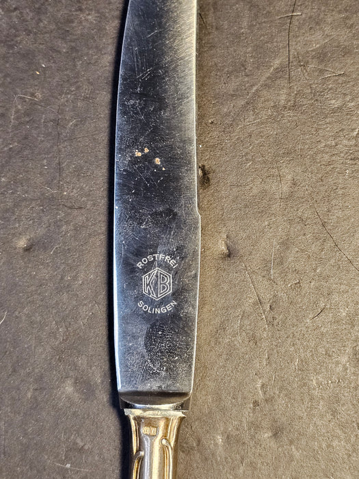 SS Knife WW2 10 " Embossed 90 Plated