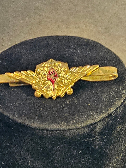 War in Ukraine 2022. Tie clip for an officer of the Russian Navy. Trophy