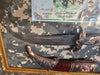 Custom framed Dagger from opperation Iraqi freedom 23x21, Knife, Collectible Weapons, David's Antiques and Oddities