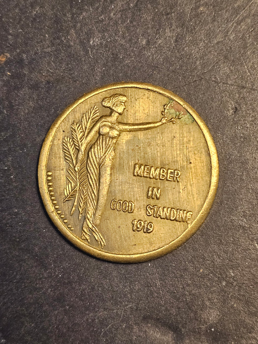 kkk klan token member in good standing 1919 Michigan Rare piece, Coins, Collectible Coins, David's Antiques and Oddities