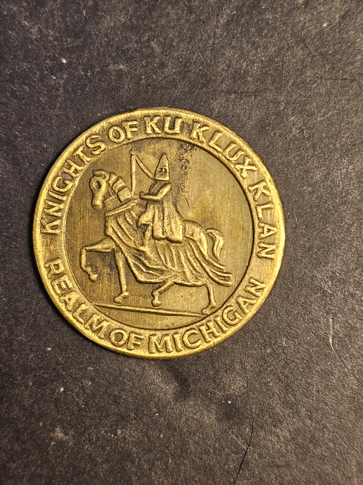 kkk klan token member in good standing 1919 Michigan Rare piece, Coins, Collectible Coins, David's Antiques and Oddities