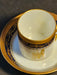 iraqi intelligence agency/ demitasse cup/expresso/ 4" sacser cup 2" high, cups, China Cymbals, David's Antiques and Oddities