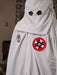 KKK Hood and gown/ patches/ zipper front 1970s, Antiques, Costumes, David's Antiques and Oddities