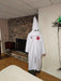 KKK Hood and gown/ patches/ zipper front 1970s, Antiques, Costumes, David's Antiques and Oddities