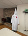 KKK Hood and gown/ patches/ zipper front 1970s, Antiques, Costumes, David's Antiques and Oddities