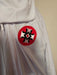 KKK Hood and gown/ patches/ zipper front 1970s, Antiques, Costumes, David's Antiques and Oddities