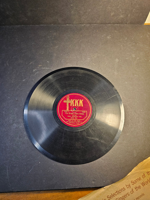 3/ KKK records 1920s/ 1 with a crack/ playable/10 " Of history, records, Music & Sound Recordings, David's Antiques and Oddities