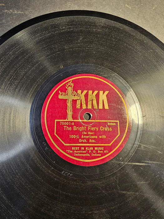 3/ KKK records 1920s/ 1 with a crack/ playable/10 " Of history, records, Music & Sound Recordings, David's Antiques and Oddities