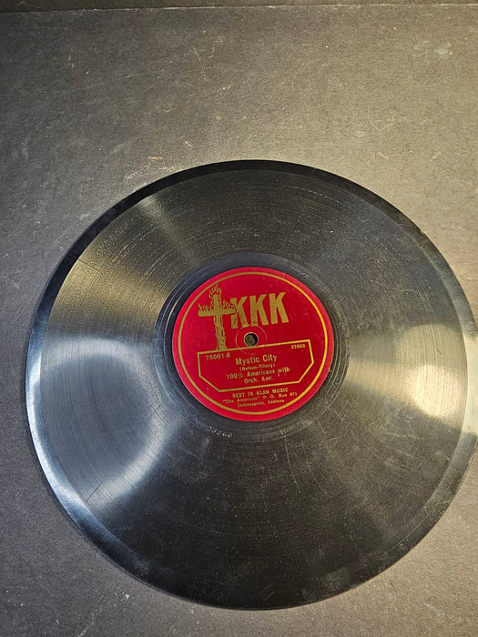 3/ KKK records 1920s/ 1 with a crack/ playable/10 " Of history, records, Music & Sound Recordings, David's Antiques and Oddities