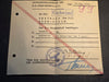GERMAN WWII MEDICAL DOCUMENT from GROSS-ROSEN, 1944, autograph, Autographs, David's Antiques and Oddities