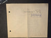 GERMAN WWII MEDICAL DOCUMENT from GROSS-ROSEN, 1944, autograph, Autographs, David's Antiques and Oddities