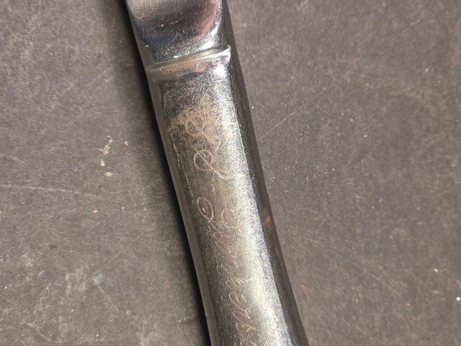Extremely Rare WWII Nazi SS-Junkerschule Engraved Knife - Dated 1938/1939 - Historical Artifact, Collectibles, David's Antiques and Oddities