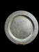 Pewter Charger Hallmarked shield and crown, 14.5" wide 1.5 " deep Nice quality., Antiques, David's Antiques and Oddities