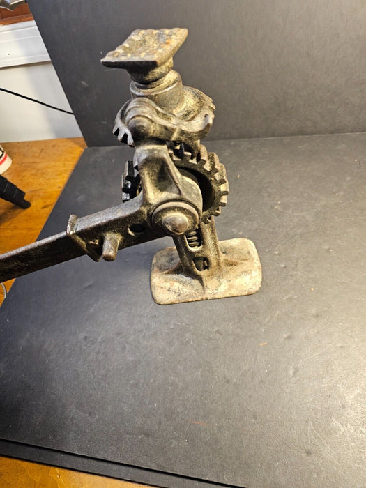 Super cool mechanical Jack/ works fine/as found 12 " nice size for display, Antiques, David's Antiques and Oddities