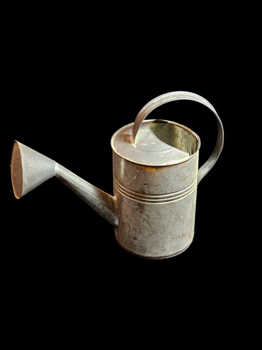 Tin Soldered Watering Can 7 High x 10 wide. Superb Craftsmanship., Antiques, David's Antiques and Oddities