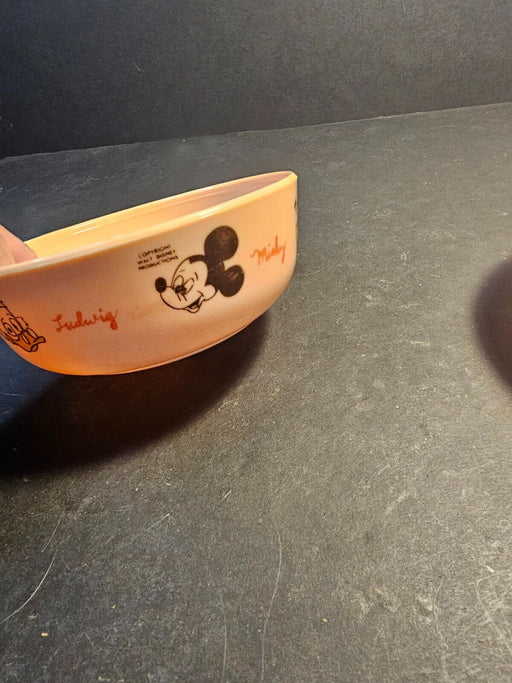 2 mickey mouse club unused bowls/5x2" high/with lables/new old stock 1960s, Antiques, David's Antiques and Oddities