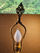 Outstanding 1920s table lamp/22 " cast and decorated still works/ needs a shade/, Antiques, David's Antiques and Oddities