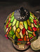 Tiffany mini style by Meyda Dragon fly new old stock from the 1980s 13' With tag, Antiques, David's Antiques and Oddities
