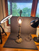 Outstanding 1920s table lamp/22 " cast and decorated still works/ needs a shade/, Antiques, David's Antiques and Oddities