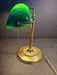 Desk light green shade 12" high 10 " wide 1980s works great as found, Antiques, David's Antiques and Oddities