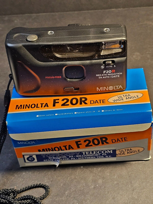 Minolta F20R never used still in box/collector item