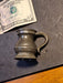 Pewter Measure/late 1800s/ 2" /hallmarked/1/4 Gill/ dark patina, Antiques, David's Antiques and Oddities