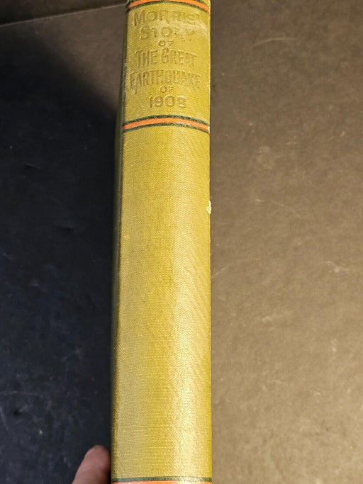 Morris story of the great 1908 earth quake clean 448 pages, Antiques, David's Antiques and Oddities