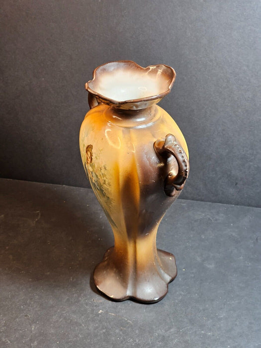 Vintage "Duchess" 10" Two-Handled Pottery Vase from the Late 1890s, Antiques, David's Antiques and Oddities