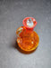 MCM Crackel Cruet Set. Bold Orange Color, Antiques, David's Antiques and Oddities