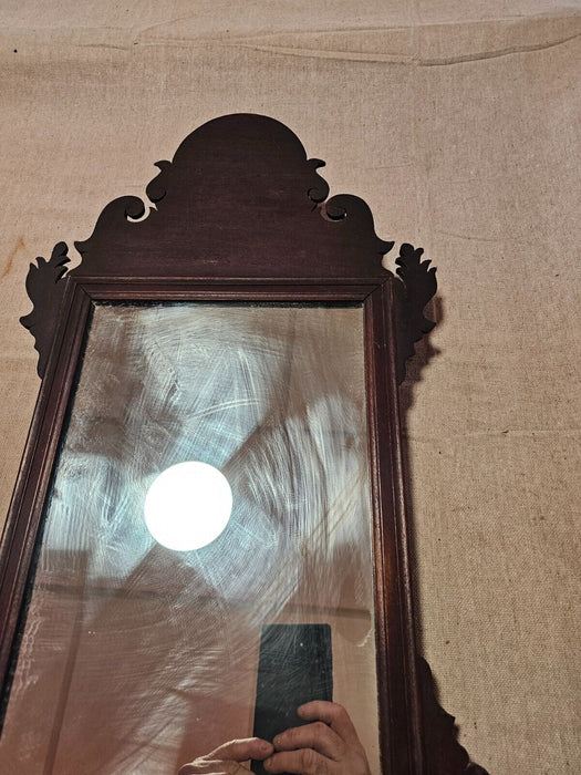 Early chippendale style mirror approx. 12x 12 great construction Original  wood, Antiques, David's Antiques and Oddities