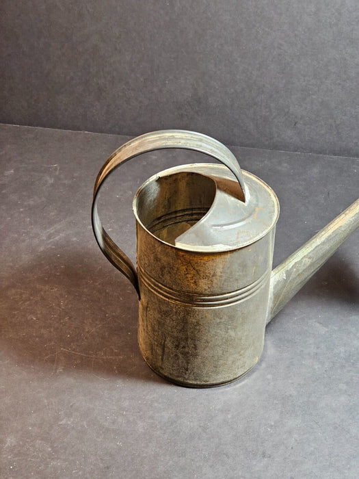 Tin Soldered Watering Can 7 High x 10 wide. Superb Craftsmanship., Antiques, David's Antiques and Oddities