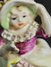 Young lady figurine 5 " Decorative frilly outfit 1950s ? Great item., Antiques, David's Antiques and Oddities