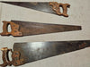 5 old school hand saws  READY FOR WORK one money for all, Antiques, David's Antiques and Oddities