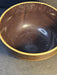 9" In primitively made stone wear brown bowl/ unmarked / packed away for 40 yrs., Antiques, David's Antiques and Oddities