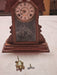 Ansonia walnut clock 20 x 15 as found/key and pendulum, Antiques, David's Antiques and Oddities